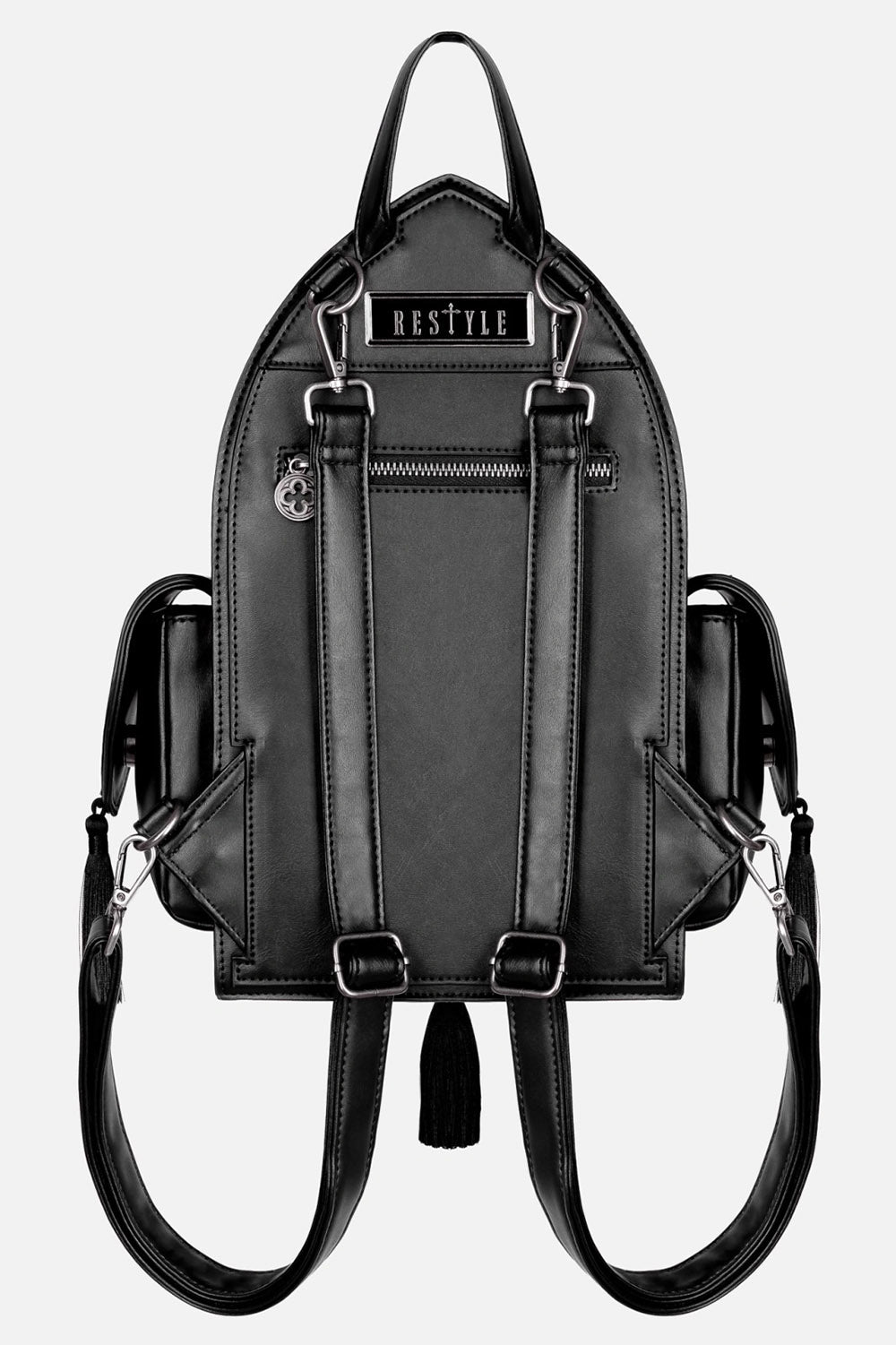 cathedral window shaped bag 