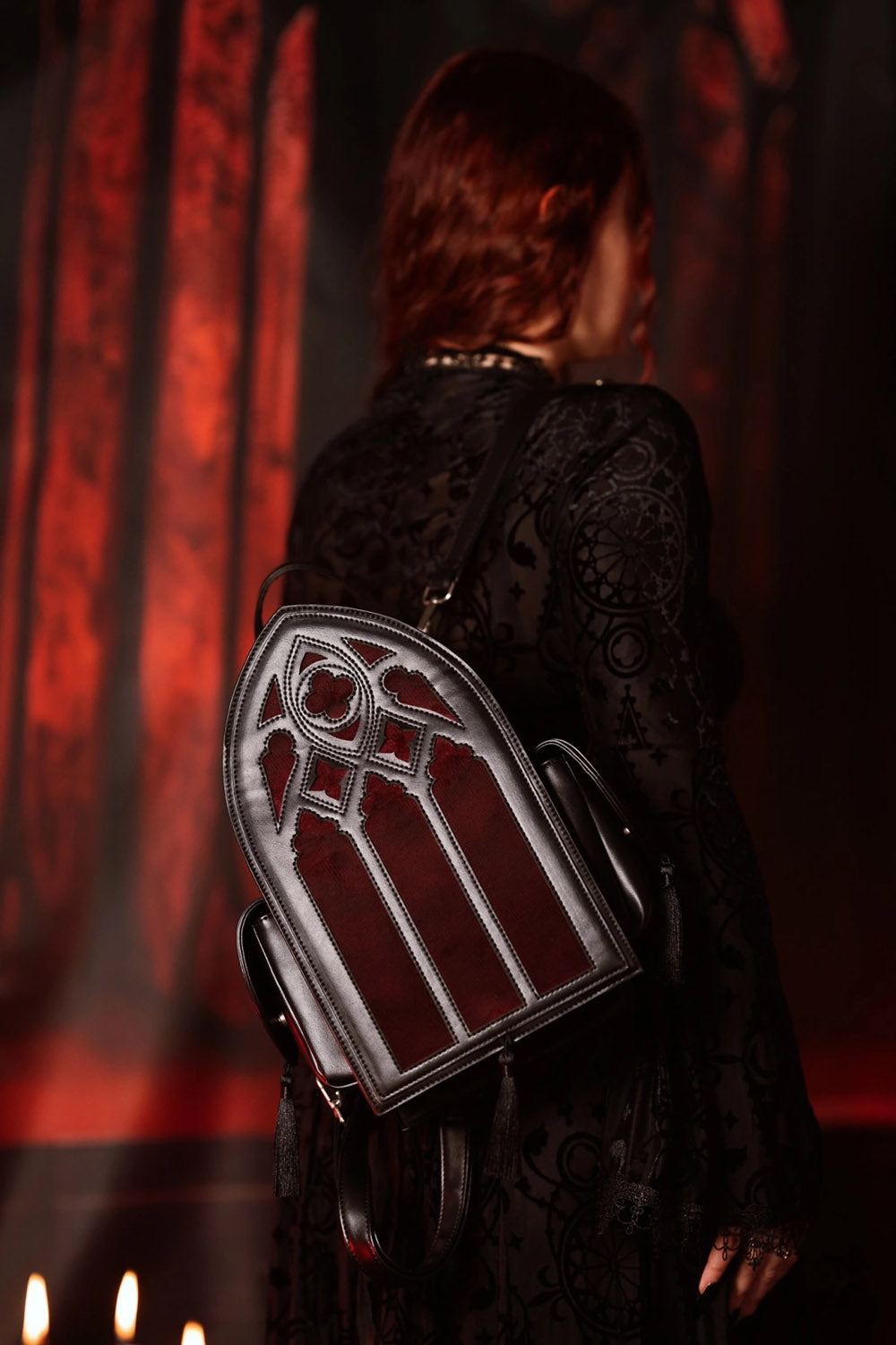 gothic chapel backpack 