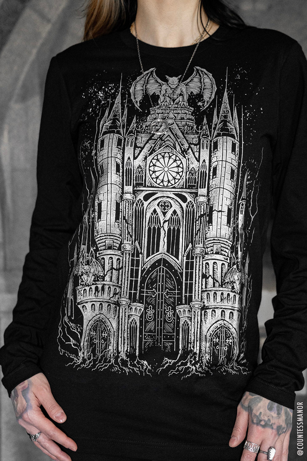 gothic gargoyle shirt