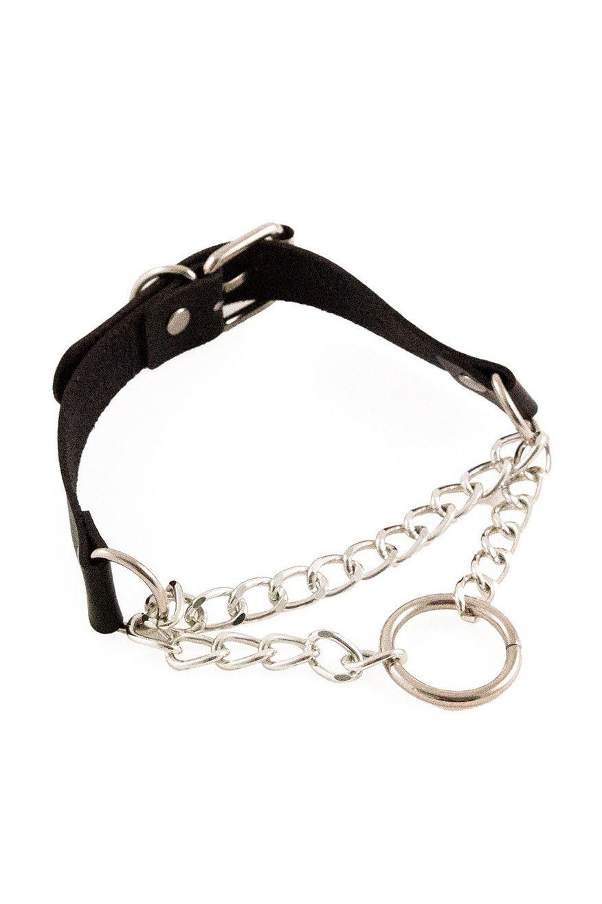 gothic choker with o ring