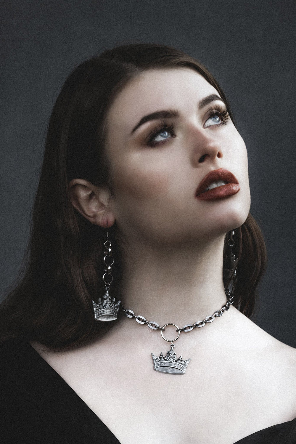 gothic crown jewelry