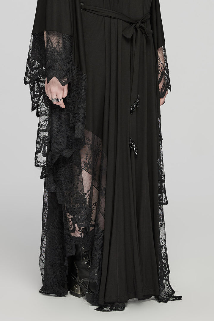 long maxi gothic dress