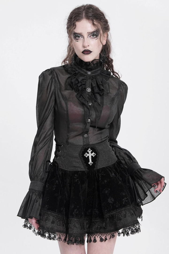 womens gothic mini skirt 