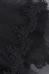 Victorian goth veil