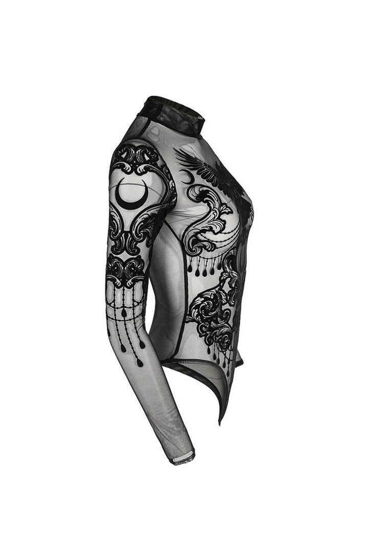 womens occult bodysuit