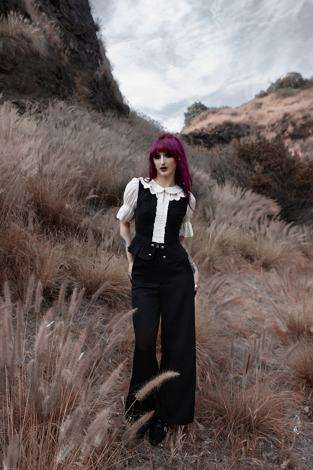 dark cottagecore top by lively ghosts 