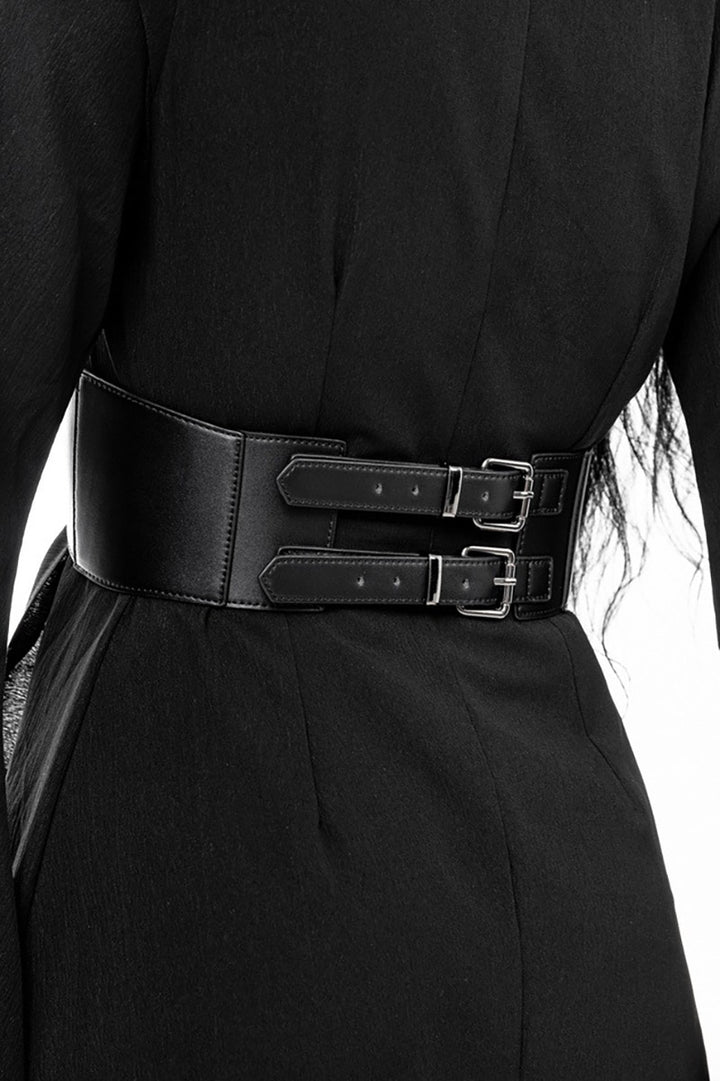 gothic buckled highwaisted corset belt