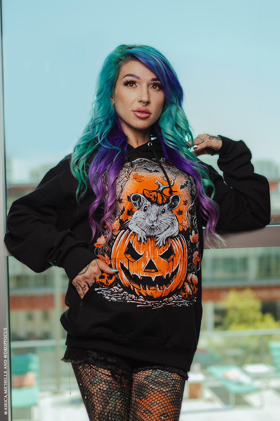 Halloween Rat Hoodie