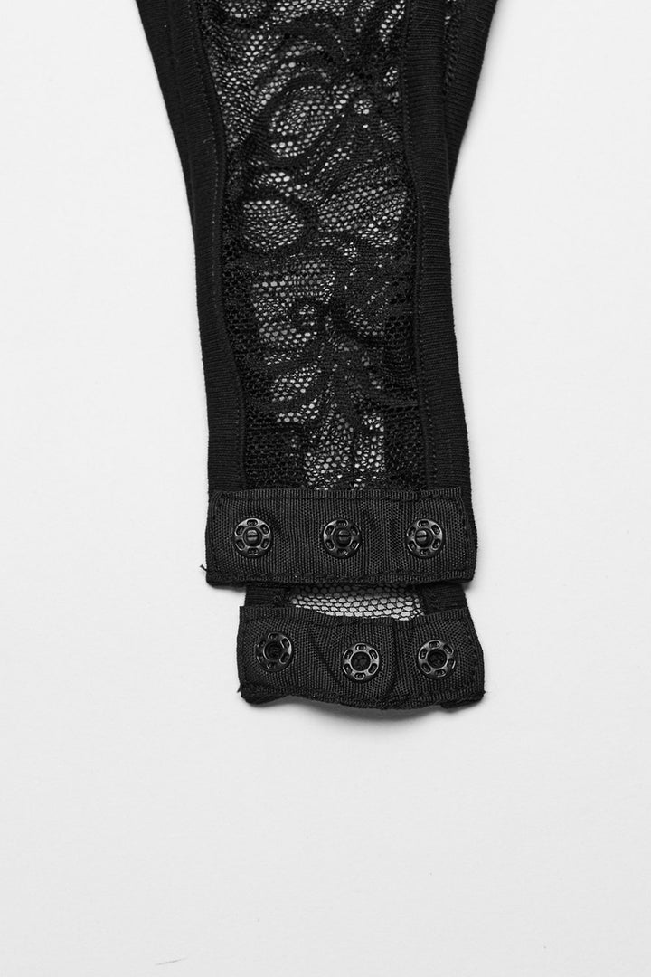 womens gothic spiderweb pattern bpdysuit