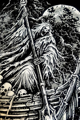 river styx charon grim reaper short sleeve t-shirt