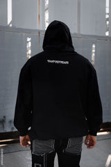 gothic cotton long sleeve hoodie