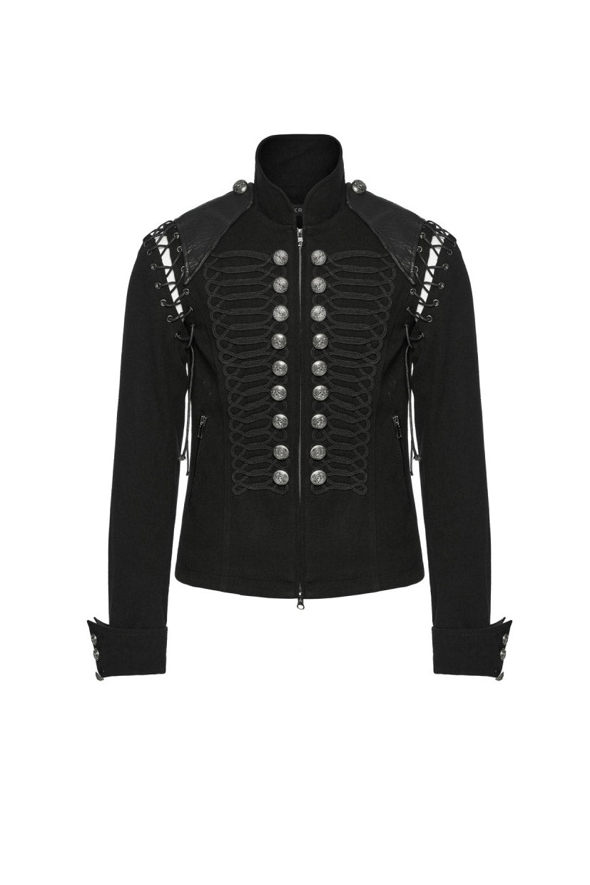 lace-up gothic victorian coat