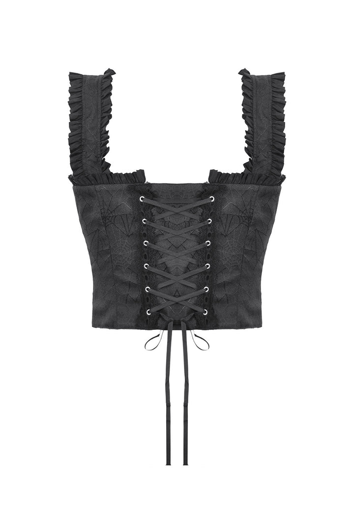 Gothic Coffin Corset Top - womens tops - VampireFreaks - Dark In Love