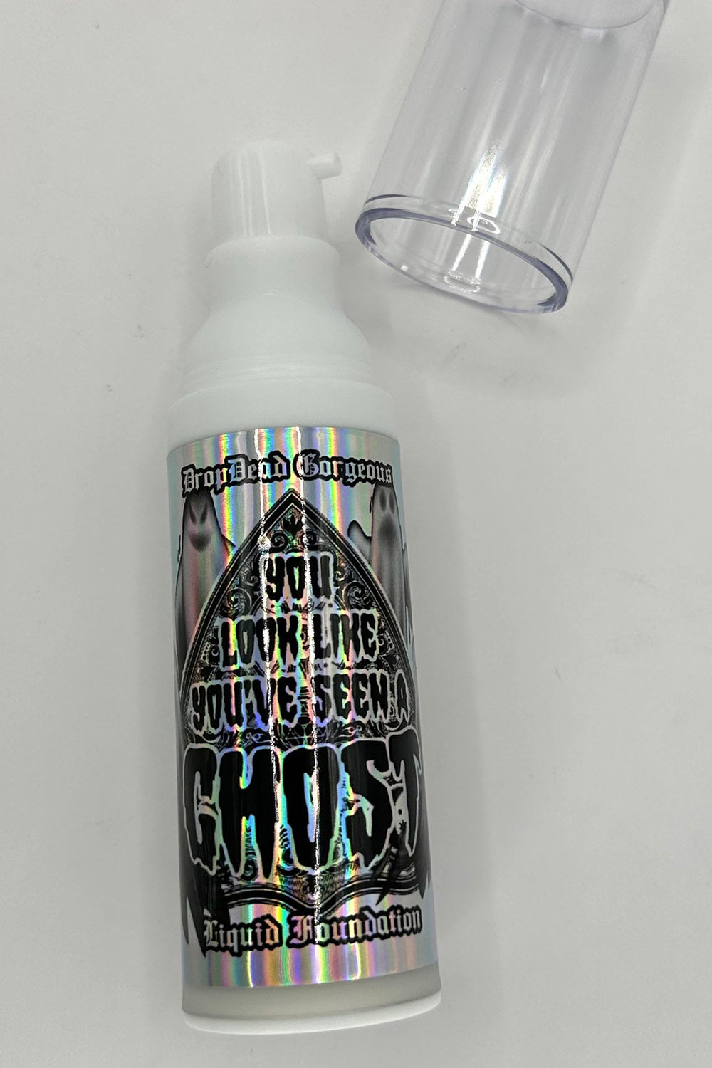 gothic foundation in ghost packaging 