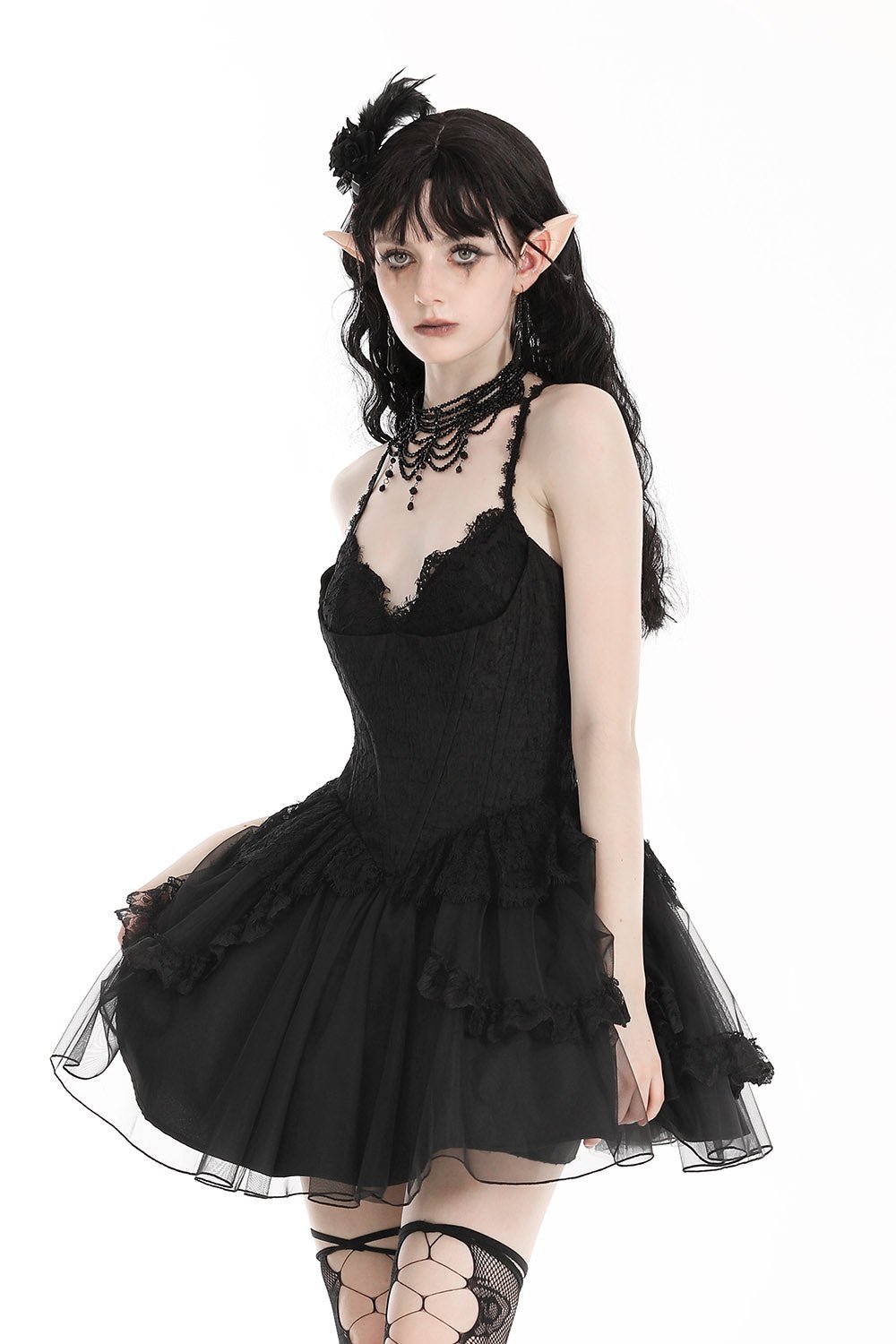 Gothic Coquette Underbust Dress - dresses - VampireFreaks - Dark In Love