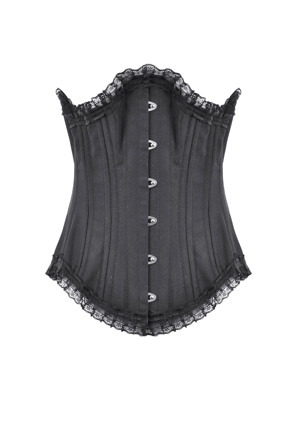 victorian satin gothic underbust corset