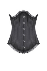victorian satin gothic underbust corset