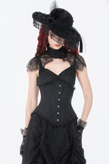 gothic underbust corset