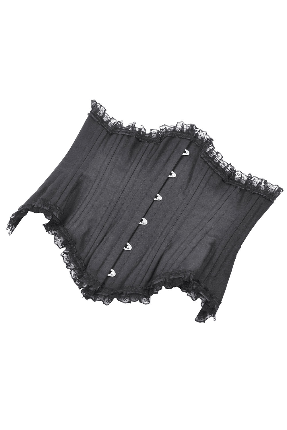 womens satin gothic underbust corset