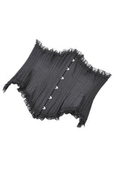 womens satin gothic underbust corset