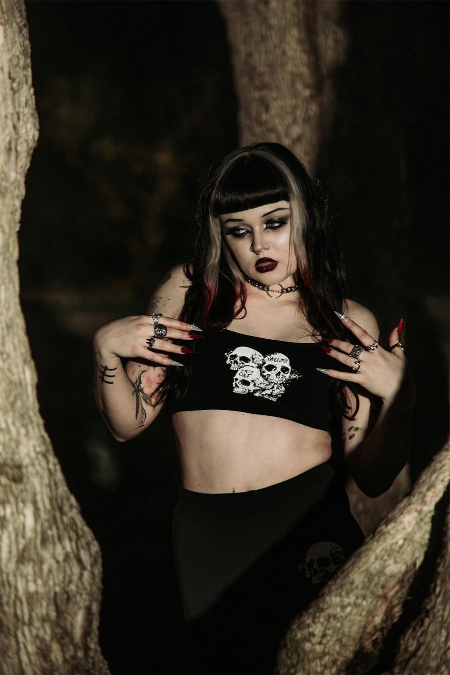 punk bralette 