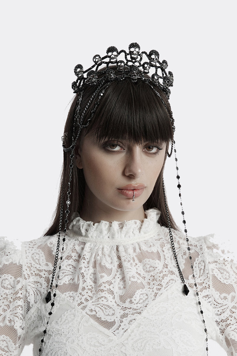 gothic wedding crown