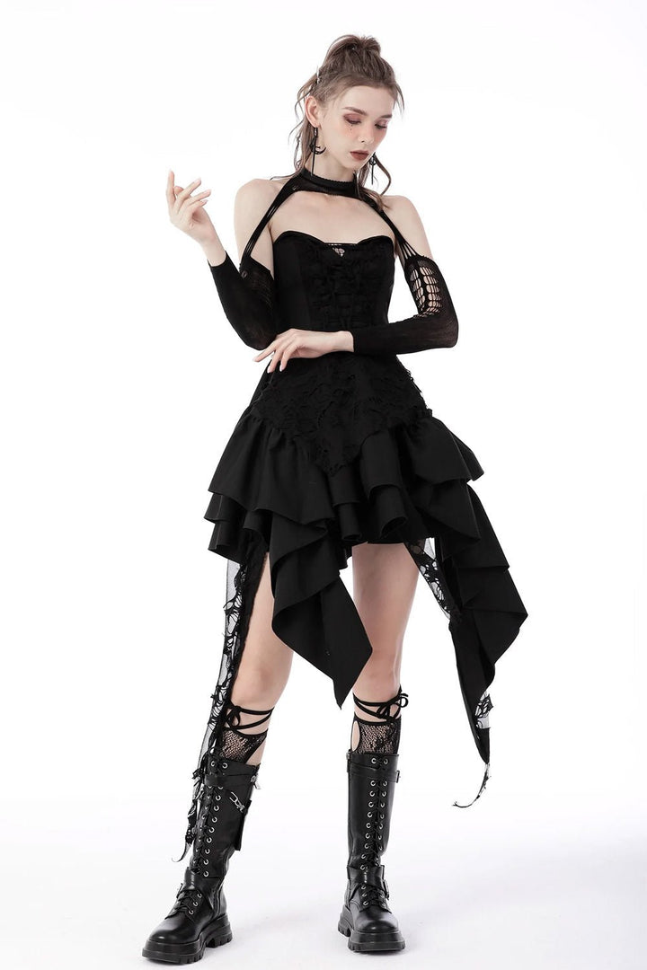 Gothic Cupcake Ruffled Dress - dresses - VampireFreaks - Dark In Love