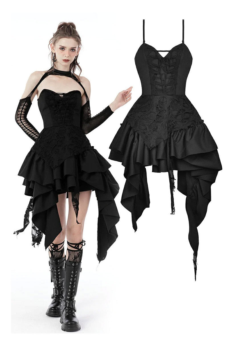 Gothic Cupcake Ruffled Dress - dresses - VampireFreaks - Dark In Love