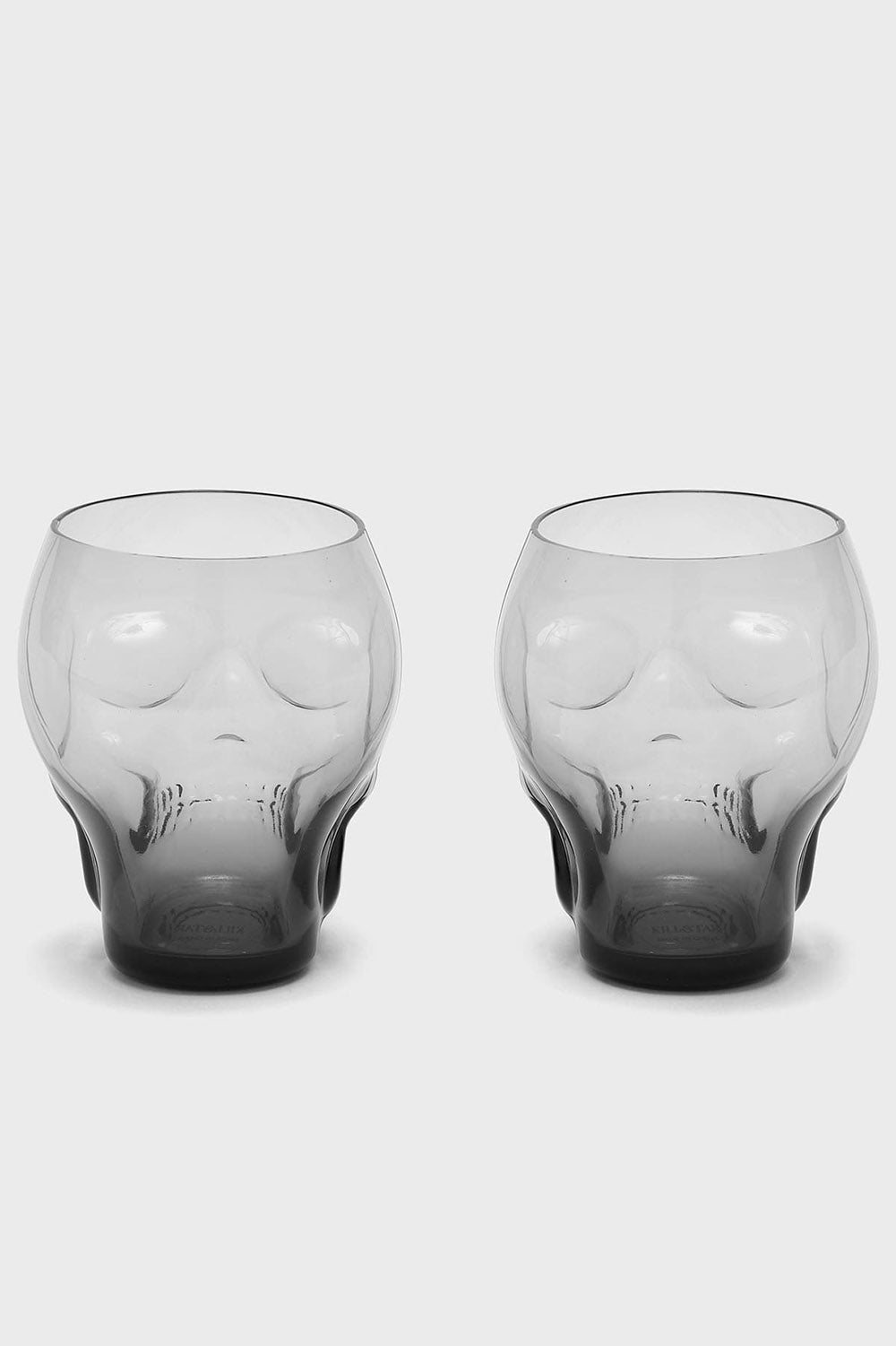 steampunk skull-shaped drinking glass