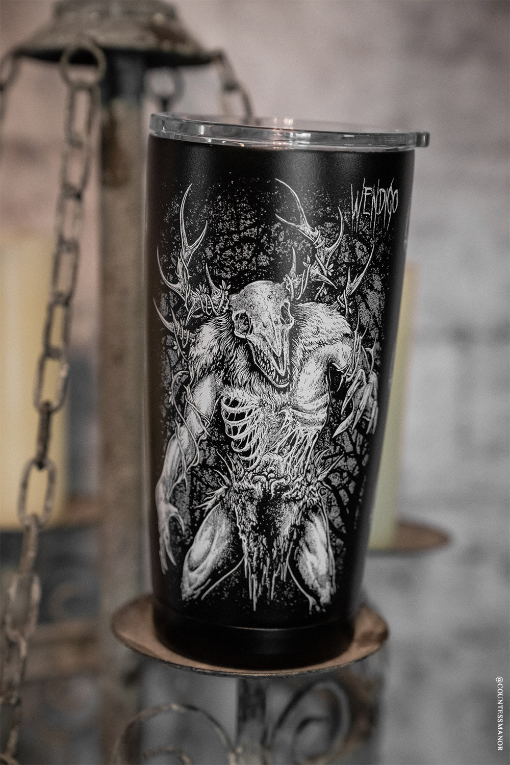 gothic stainless steel mug