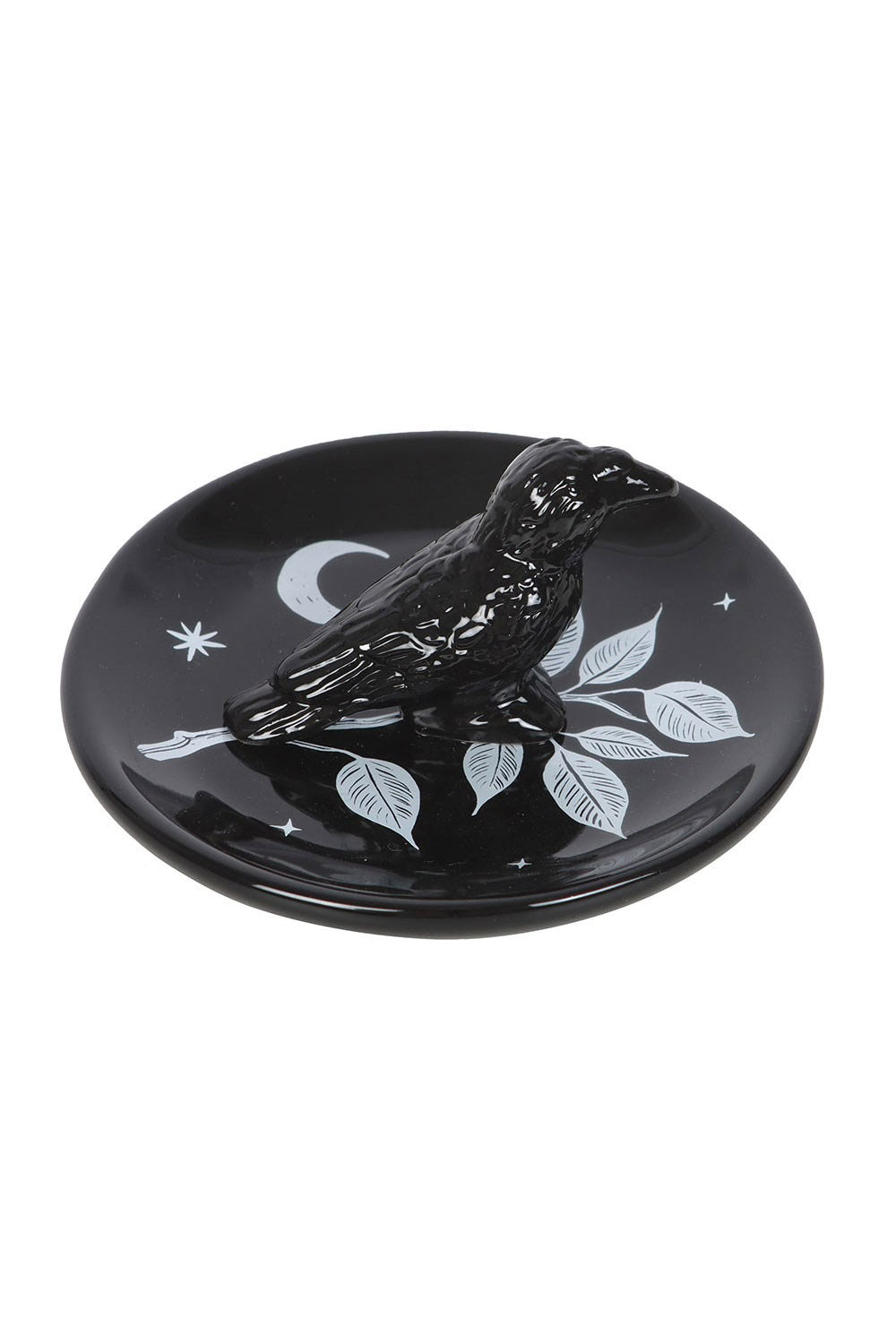 crow trinket tray
