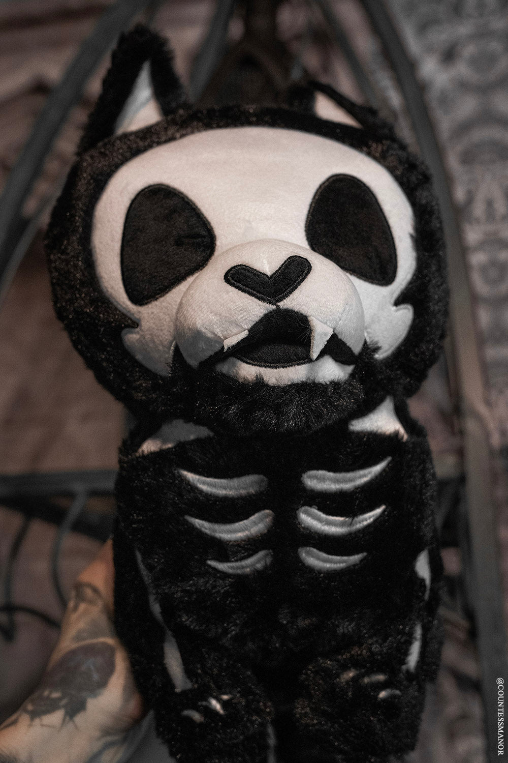 skeleton dog stuffed animal 