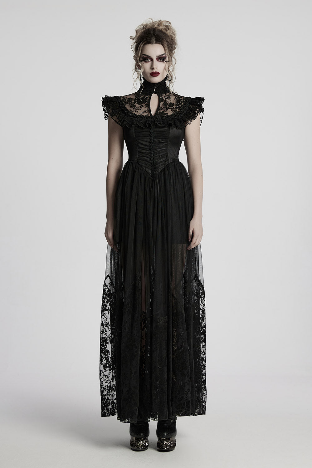 gothic wedding dress