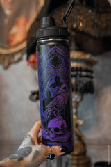 edgar allan poe water bottle 