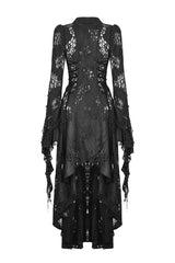 lace gothic long cardigan jacket 