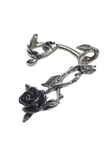alchemy gothic rose ear wrap earring