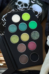 green and turquoise eyeshadow palette 