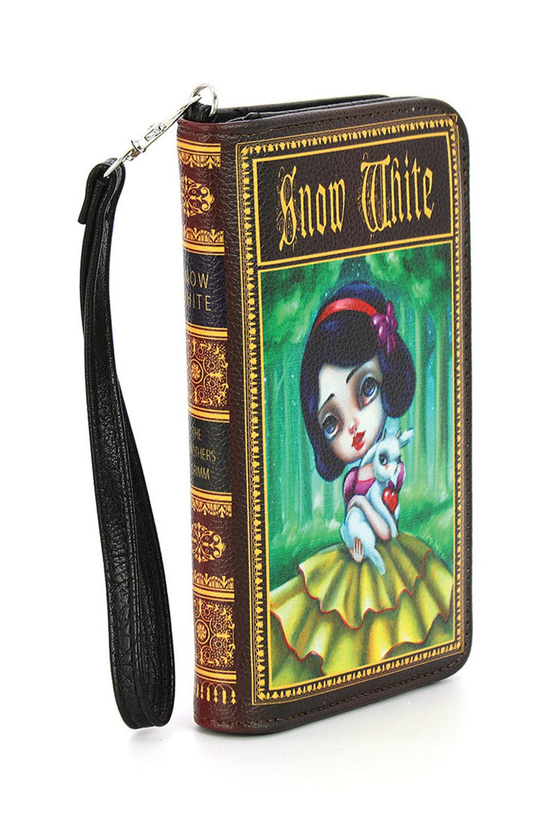 snow white gothic wallet