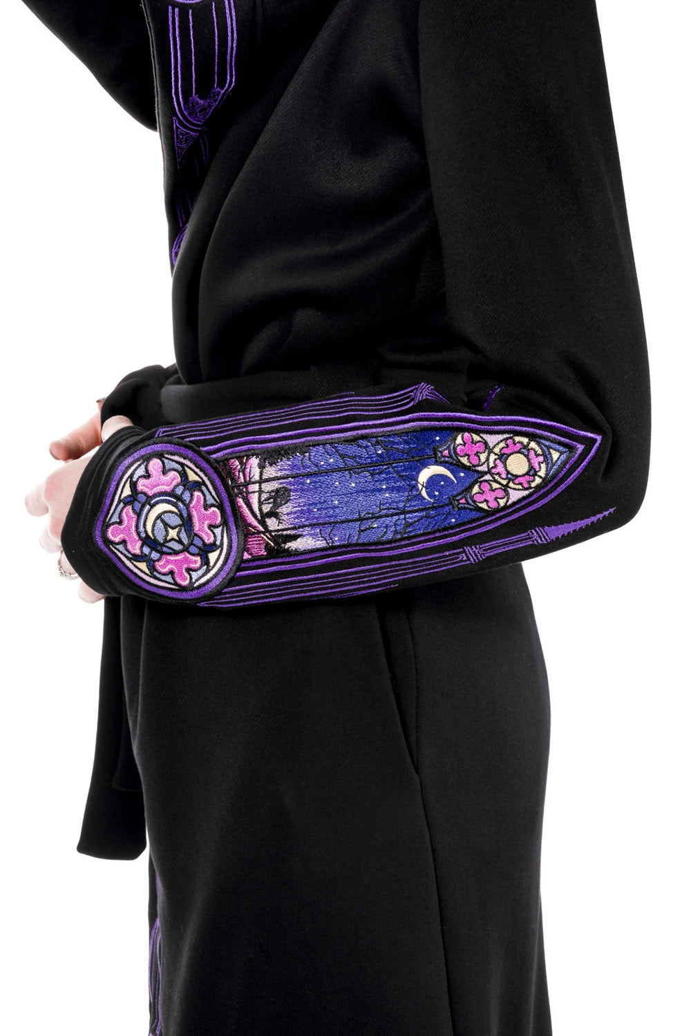 womens magical goth jacket