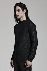 vampiric mens gothic shirt by devil fashion