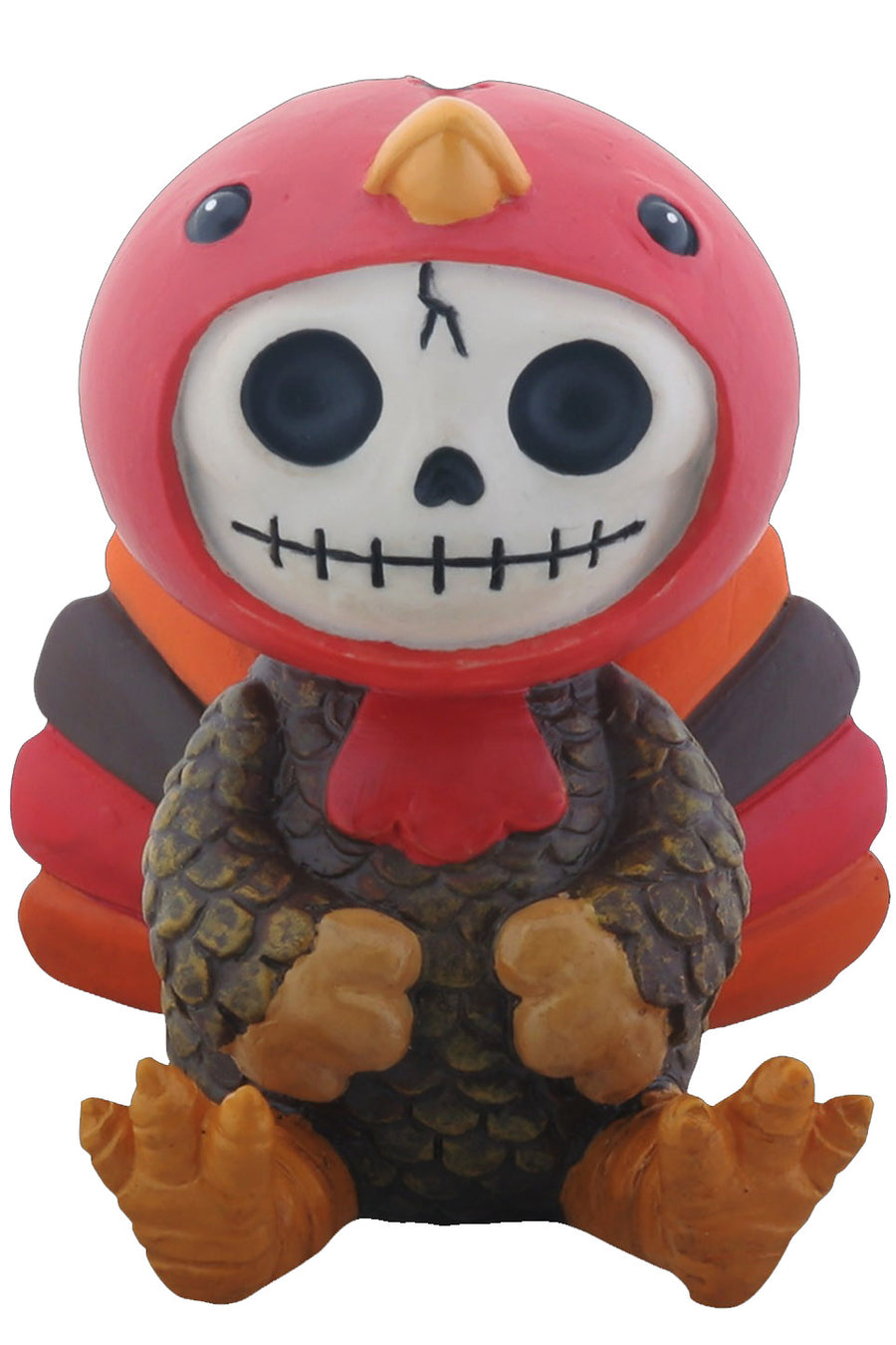 Furrybones Pumpkin the Turkey Statue