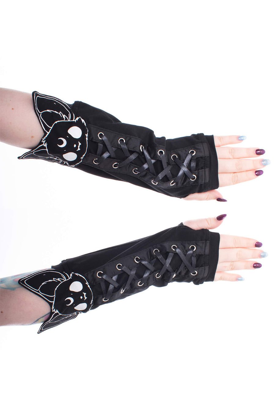 lace up bat gloves