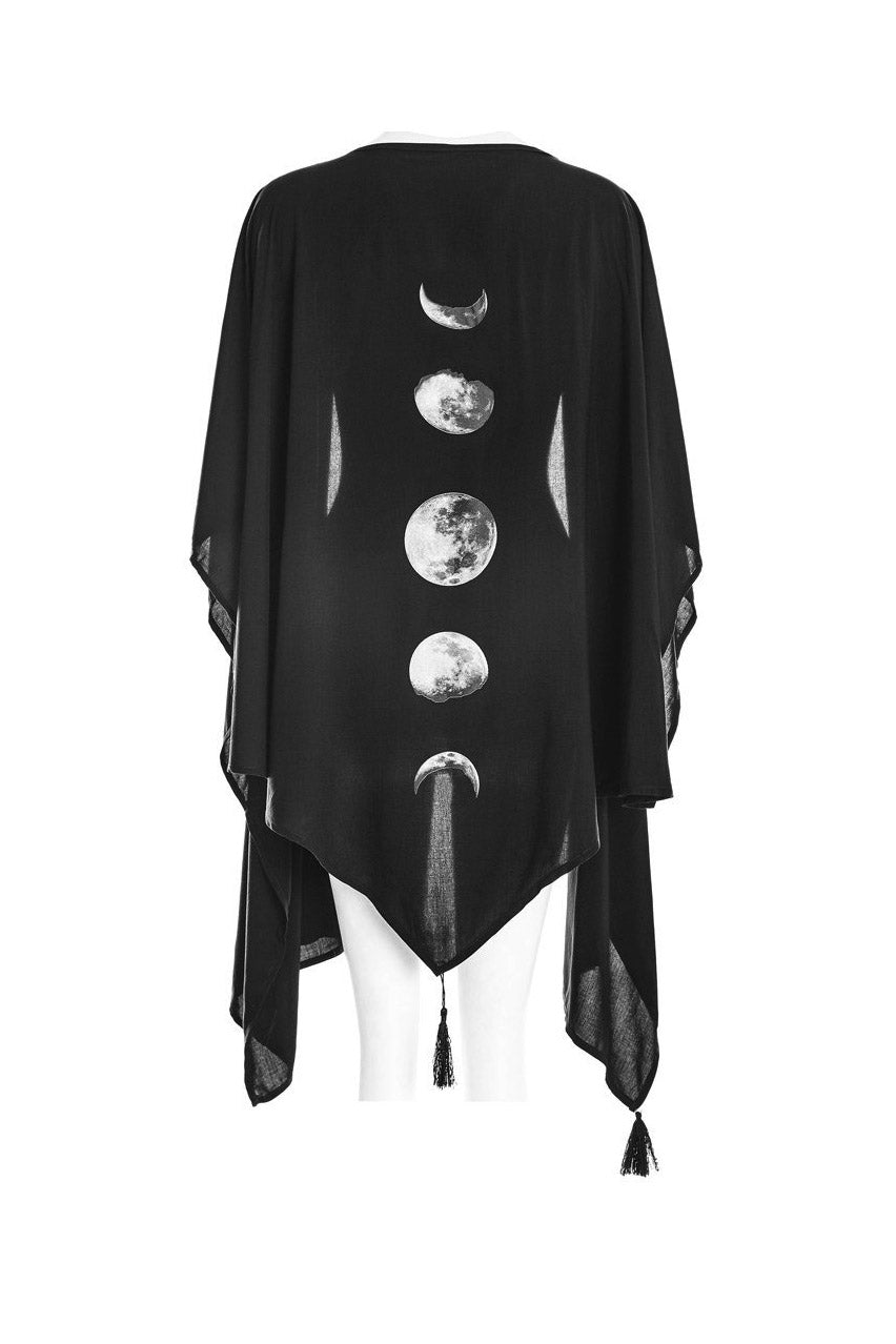 Gothic Goddess Moon Phase Cardigan - VampireFreaks - Punk Rave