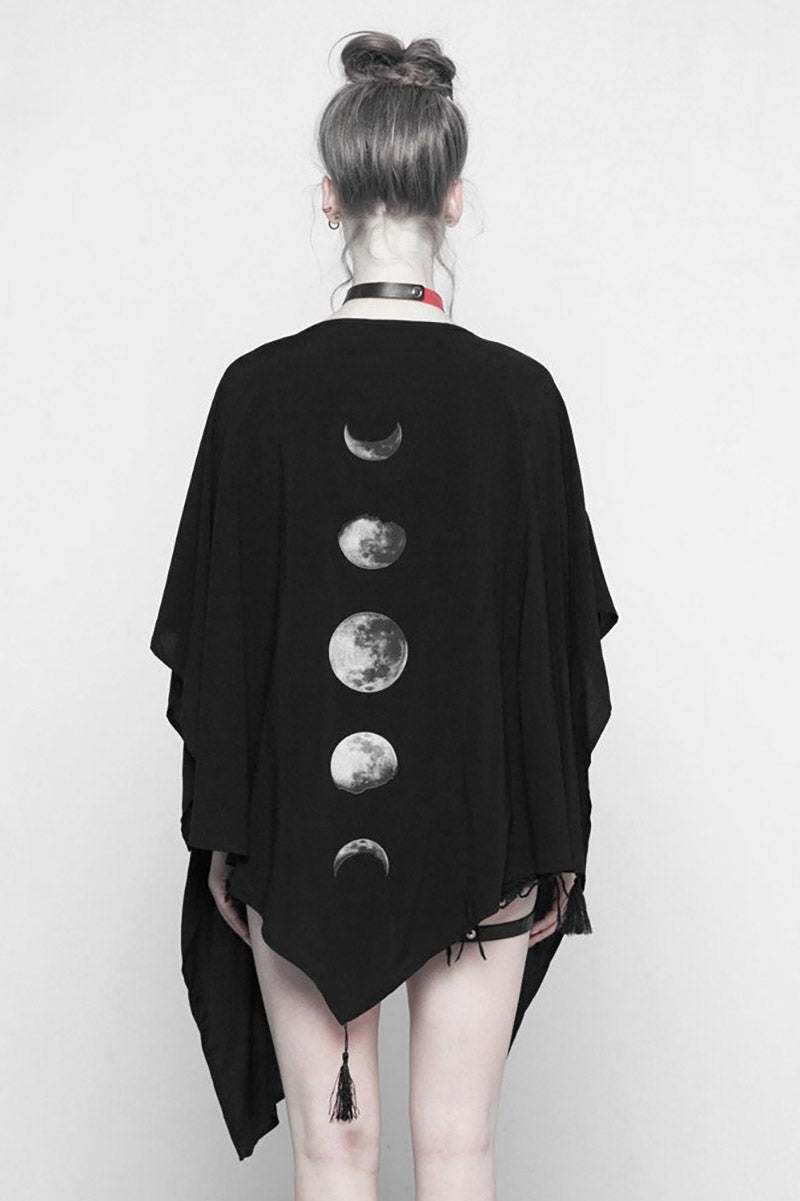 Gothic Goddess Moon Phase Cardigan - VampireFreaks - Punk Rave