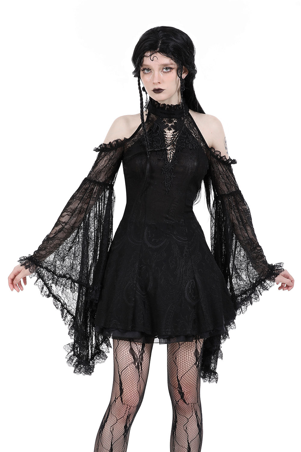 gothic short dress