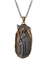 gothic saint necklace 