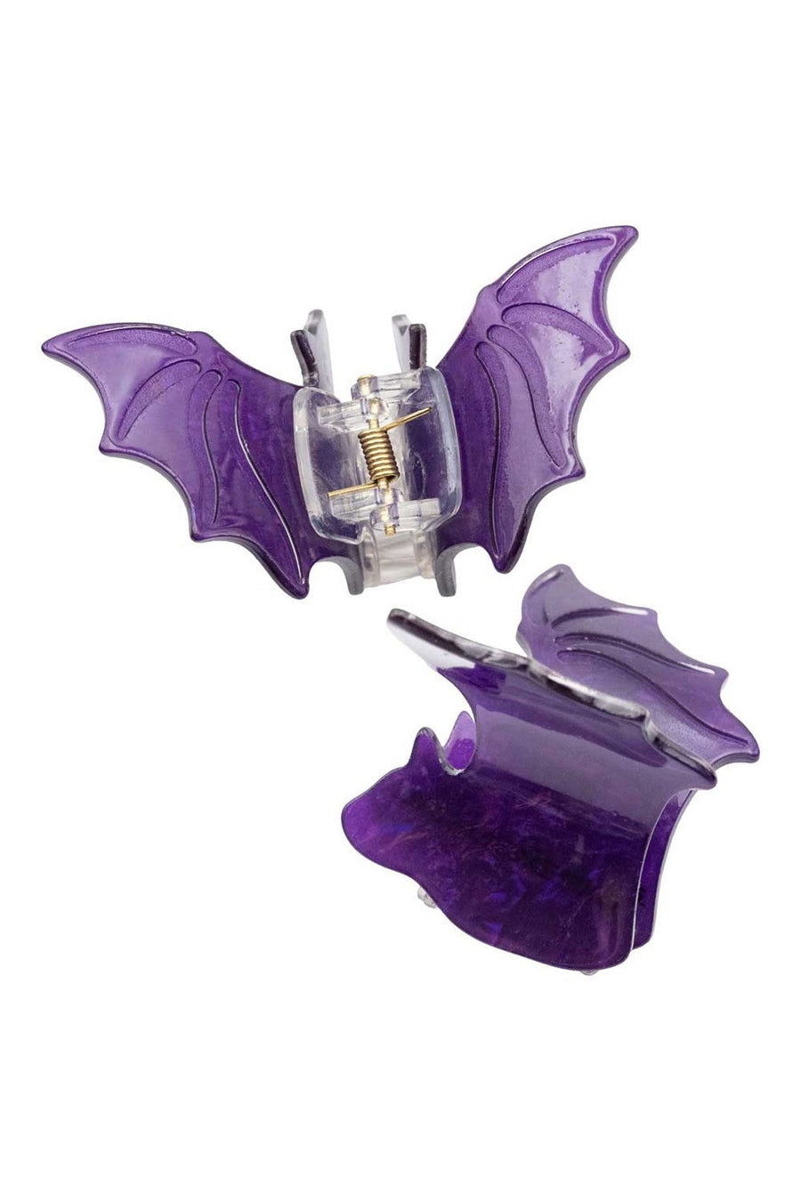bat-shaped hair clips