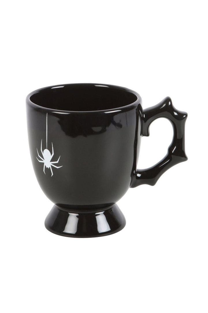 Gothic Halloween Black Spider Teacup - housewares - VampireFreaks - Something Different