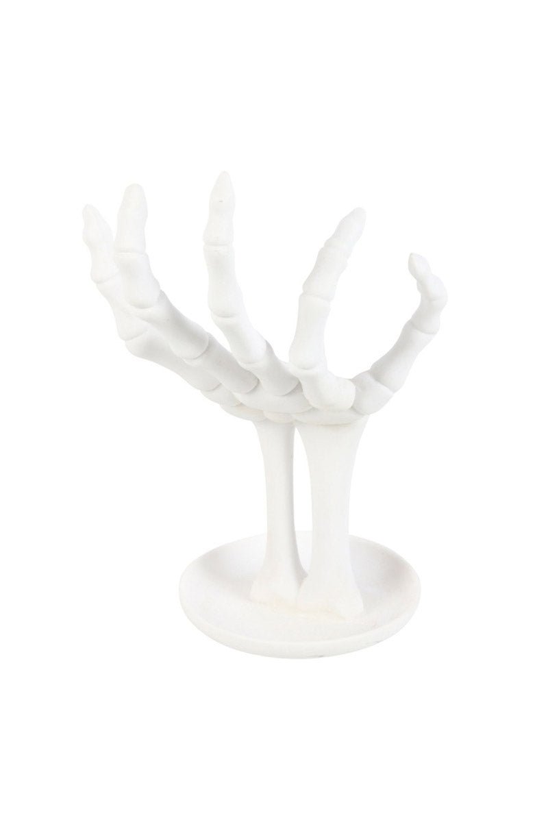 Gothic Halloween Skeleton Hand Jewellery Holder - housewares - VampireFreaks - Something Different