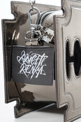 Moonlit Glow Razor Blade Purse [SILVER]